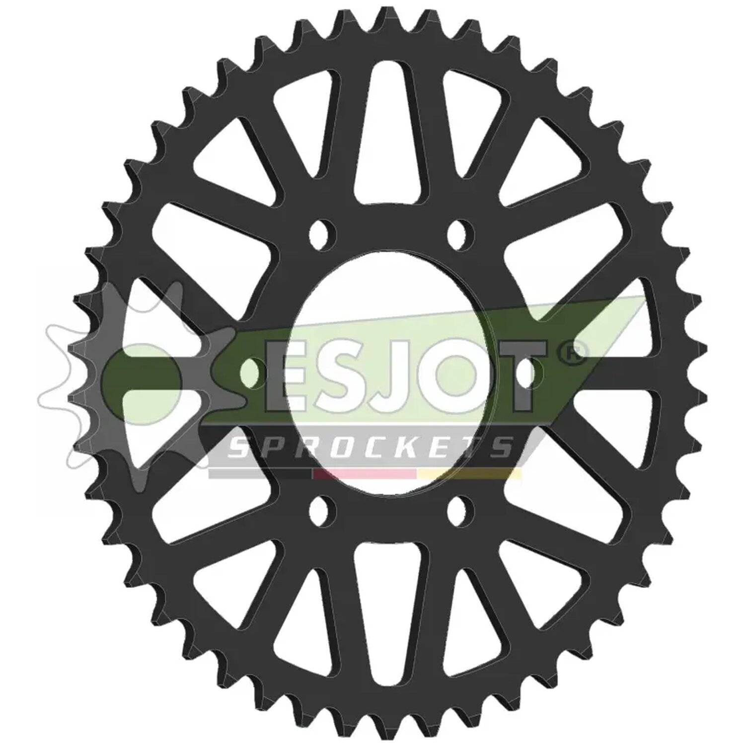 Drev esjot - Kawasaki ninja 500 abs sport 2025 standard bak 520 svart steel qste460