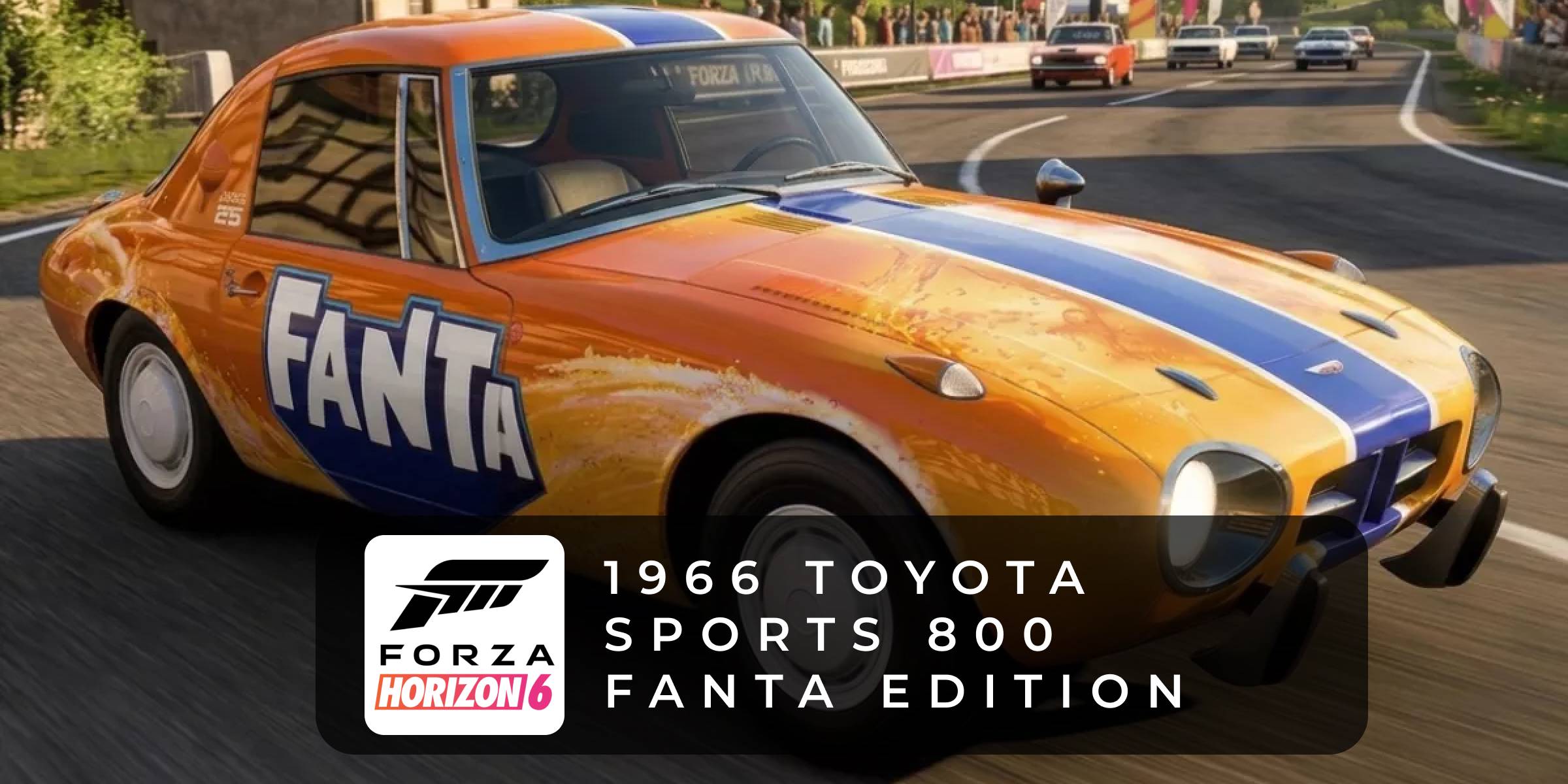 Forza Horizon 6 1966 Toyota Sports 800 Fanta Edition (Xbox Series X) - Standard
