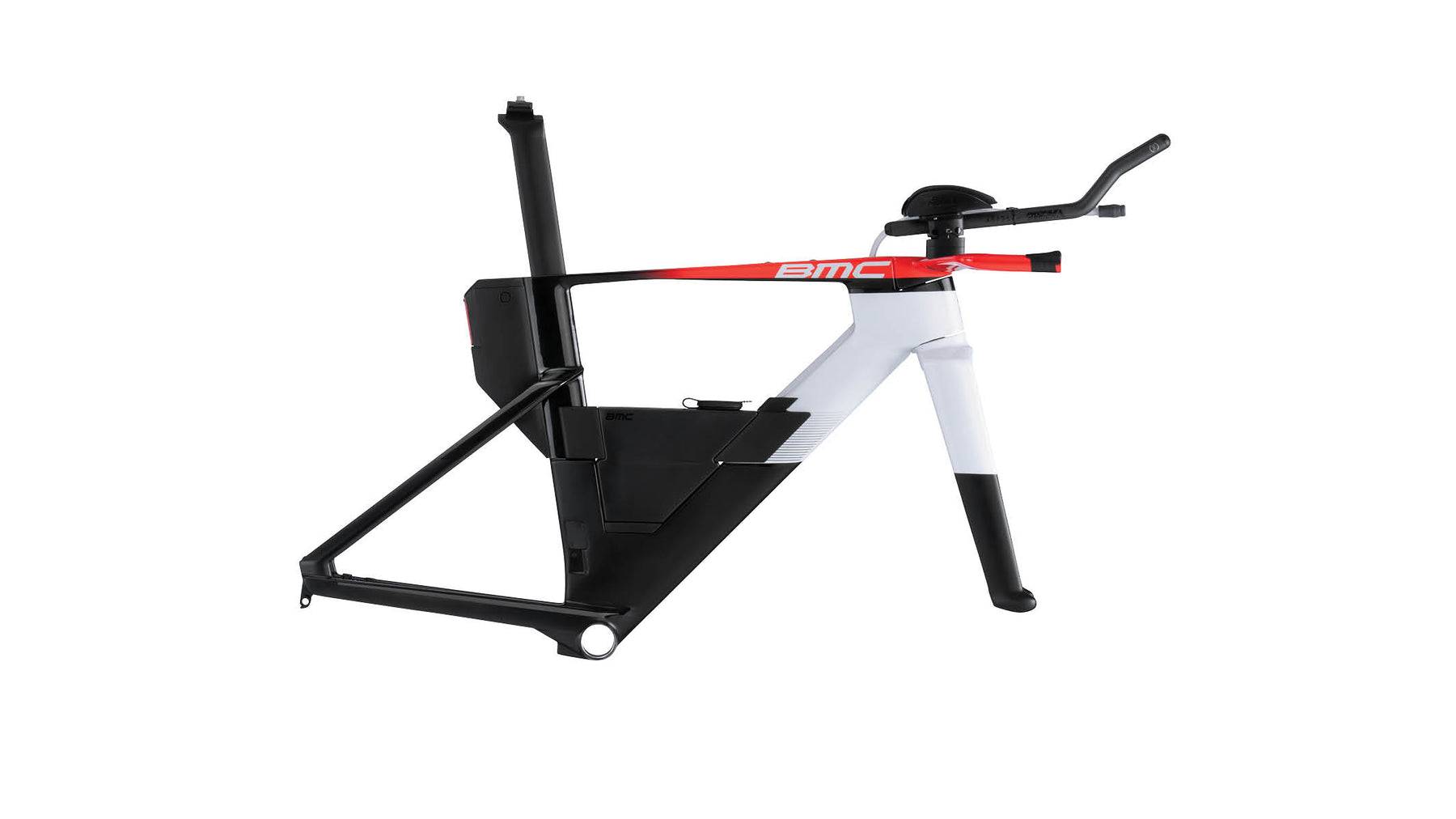 BMC Speedmachine 01 Module 2026 size S Frameset - Bikeroom / S / Cool White / Neon Red (S)
