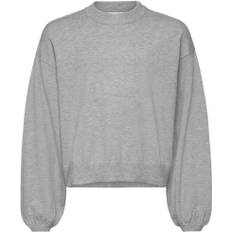 Rosemunde Rkdana LS Pullover Knit Stl. 152 unisex - Stickat Från Magasin - Grå (152)