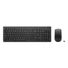 Lenovo 4X31R64462 tastatur Mus inkluderet Kontor RF trådløs + Bluetooth Dansk Sort