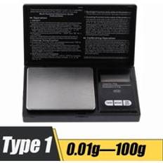 Towayer digital köksvåg smycken guld balans vikt gram lcd fickvikt elektronisk våg med hög precision 0.01g - 0.01g-100g