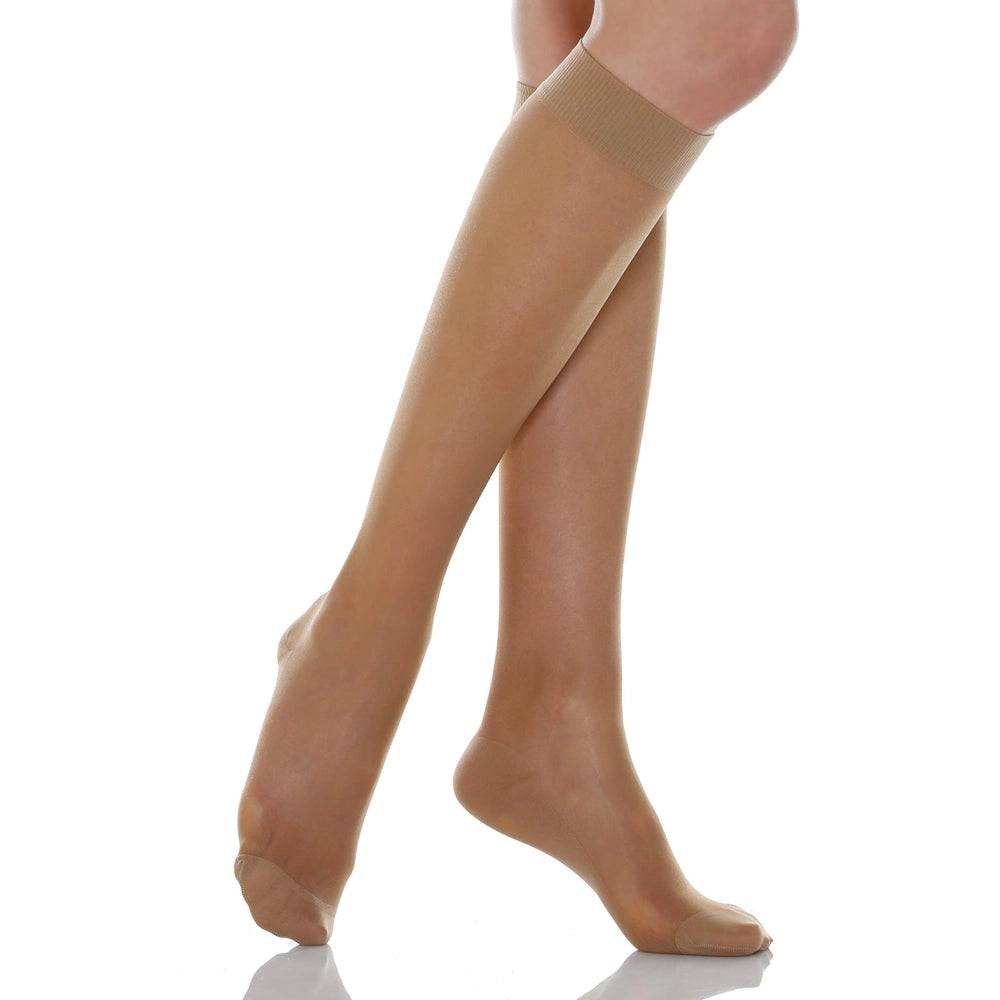 Knæhøje Støttestrømper mild kompression eleganta - Small / Tan (21)