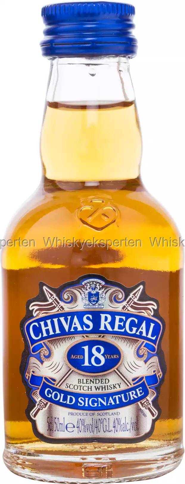 Chivas Regal 18 År Miniature 5 cl, 40%