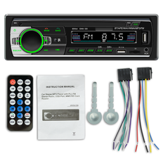 Autoradio 24V-12V - Med Bluetooth 5.0 & AUX / USB / SD Kort - Inkl. Fjernbetjening