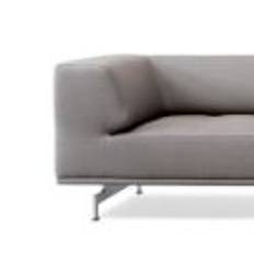 Fredericia Furniture 450 Delphi 3 Pers. Sofa L: 325 cm - Fiord 171/Aluminium