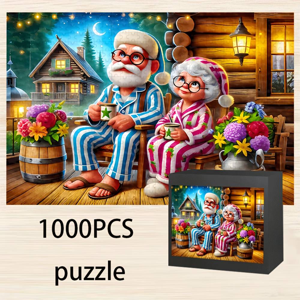 500pcs/1000pcs Jigsaw Puzzle Large Puzzle Gift Family Interaction, Decoration, Premium Family Fun Puzzle Designed For Birthdays, Halloween, Thanksgiving, Easter, Gift, By Puzzle Enthusiasts