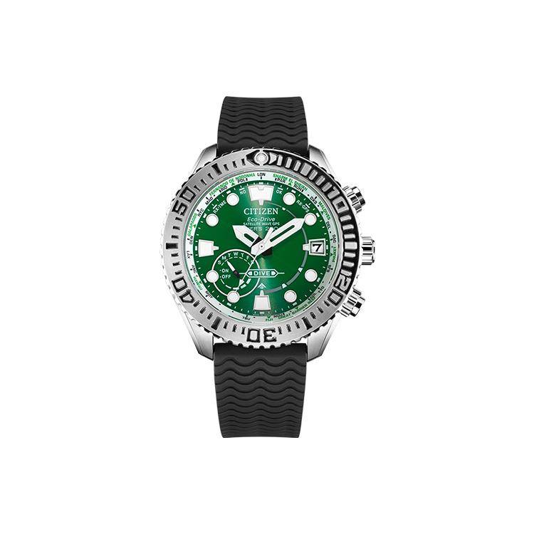 CITIZEN Ecology Drive Collection Light Powered Quartz Movement Rubber Strap Watch Men's Watches CC5001-00W