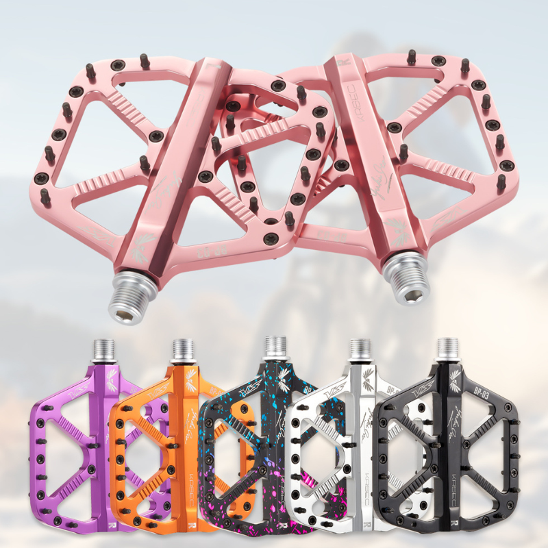 Bicycle Pedal Aluminum Alloy Ultralight Seal 3 Bearing MTB Bicycle Pedals Accessories Mountain Road Bike Bearing Pedal
