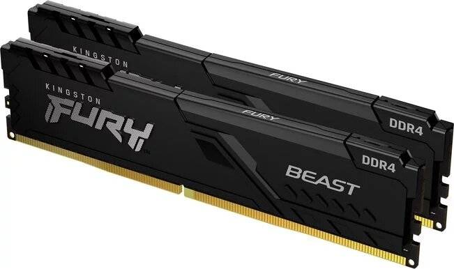 Kingston Fury Beast 32GB (2x16GB) / 3600Mhz / DDR4 / CL18 / KF436C18BBK2/32