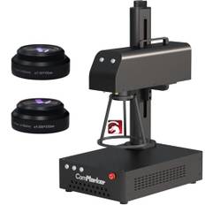 ComMarker Fiber Laser Engraver, B4 20W MAX Fiber Laser Gravering Machine Desktop Handheld, Fiber Laser Cutter kompatibel LightBurn för metall, rostfritt stål, sliver, smycken