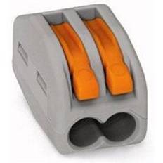 WAGO 222-412 2 Way Lever Operated Terminal Connector - Single