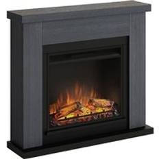Tagu Frode Electric Fireplace - Ash Grey Complete Suite EU Plug