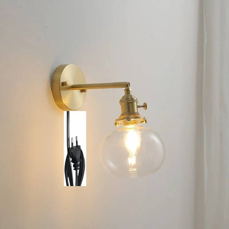 LightCrown Vägglampa - Stilig Modern Belysning - EU-stekker3 / 4W (max100w)