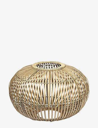 Broste Copenhagen ZEP Lamp shade - Lampskärmar - BAMBUS NATUR / brown