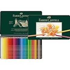 Faber-Castell F110036 Polychromos Färgpennor, Flera Färger, 36 st