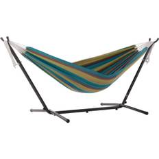 Vivere - Sunbrella Hammock With Stand (250 Cm) - Hängmatta Dubbel - Lagoon