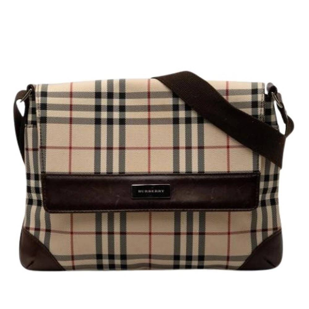 Burberry Vintage - Pre-owned Crossbody Bag Vintage - Dam - ONE Size - Läder