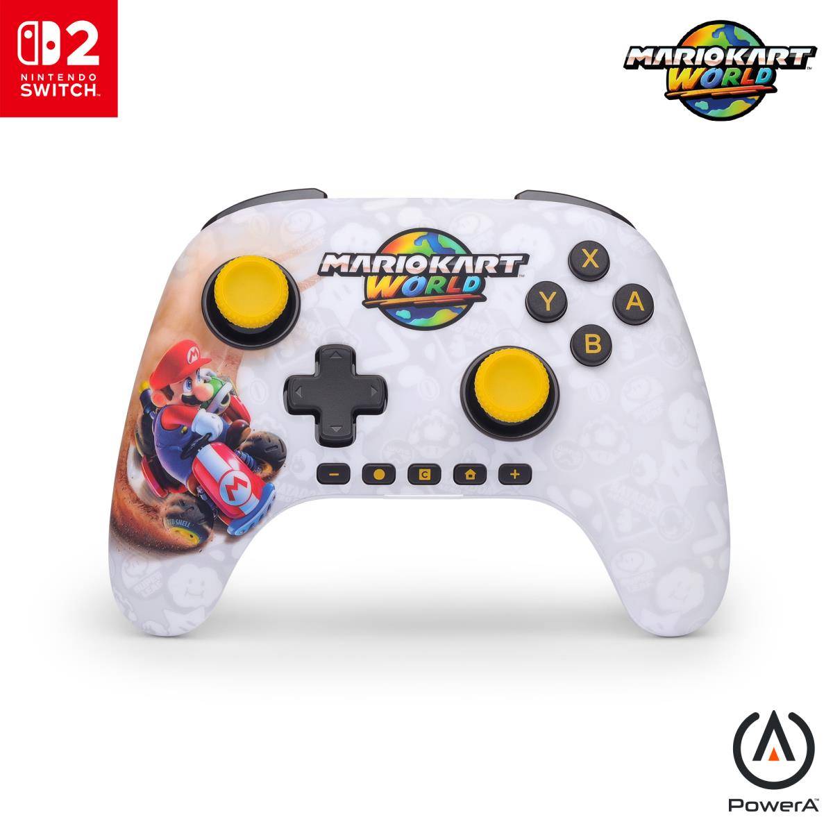 PowerA - Advantage Wireless Controller for Nintendo Switch 2 - Mario Kart World