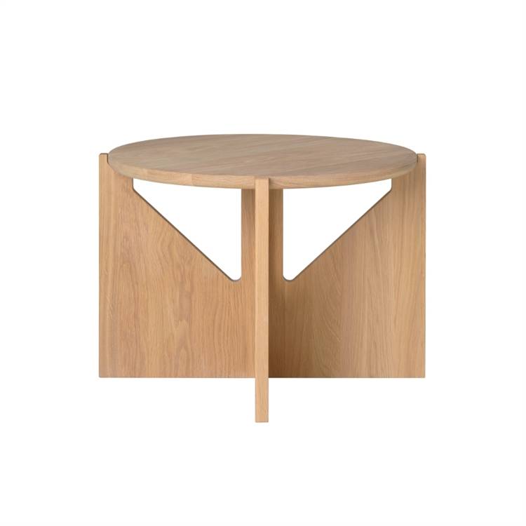 Kristina Dam Studio Simple Sofabord Light Lacquered Oak