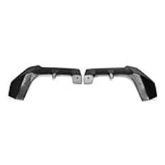 Civic Spoiler Bil Baktaksspoiler Tillägg Kompatibel for Honda Civic 5-dörrars FK4 FK7 HATCHBACK 2016-2021 Bakre Trunk Spoiler Lip Body Kit(Nero)