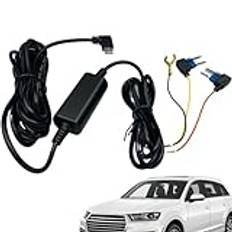 Dash Cam Hardwire Kit, 12V-24V to 5V 2.5A USB C Hardwire Charger Kit, Car Dash Camera Power Cord, Fuse 3-Core Kit For Automotive And Truck, Low Voltage Protection For Power