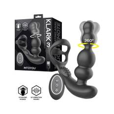 IntoYou: Klark, Waving & Vibrating Anal Plug with remote