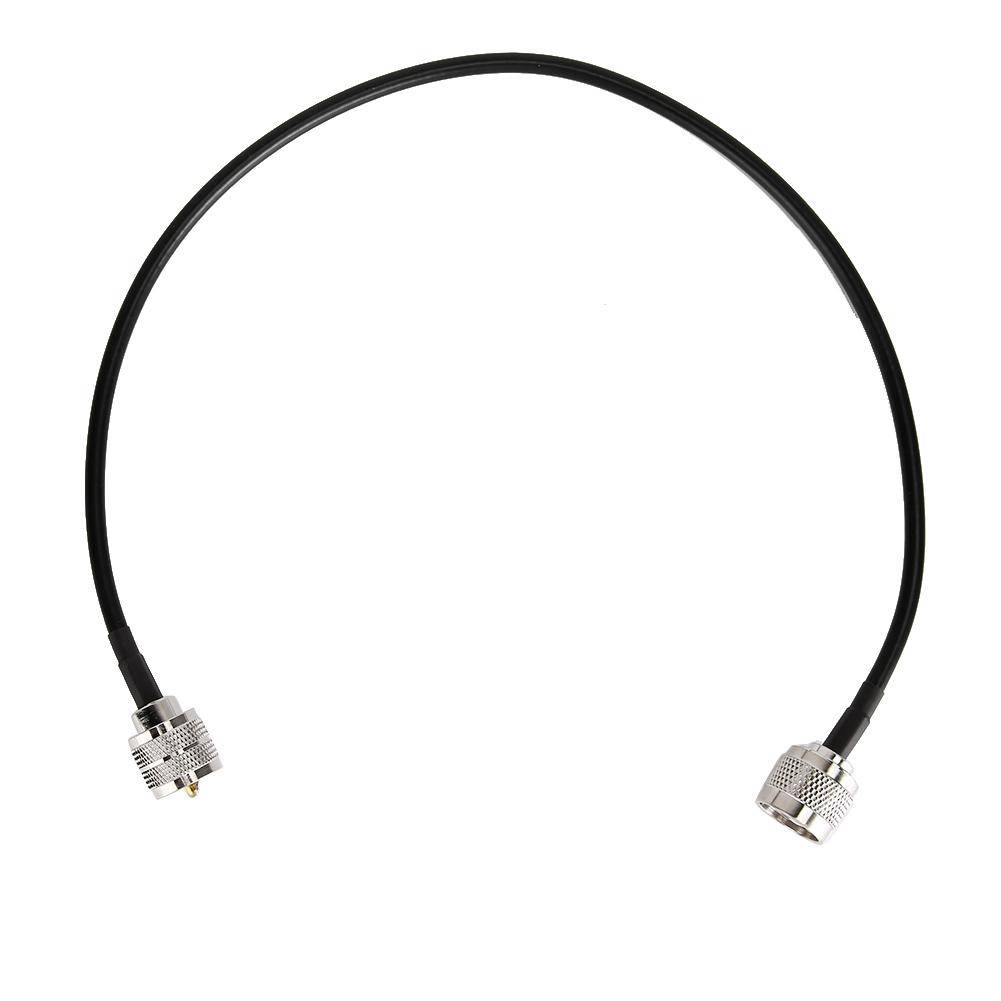 19.7in Koaxialantennadapterkabel N Hane till UHF PL259 Hane 50 Ohm Lågförlust