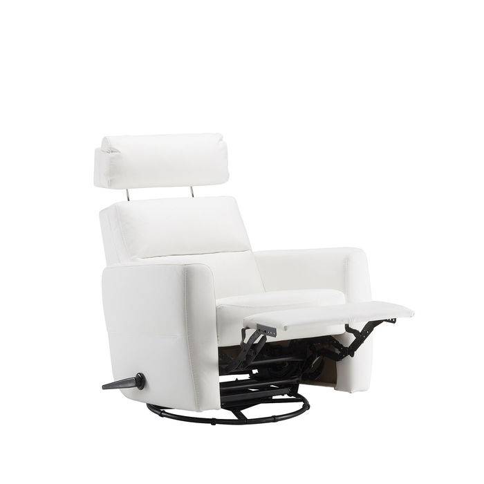 Comforto fåtölj med recliner i skinn/läder – Pohjanmaan