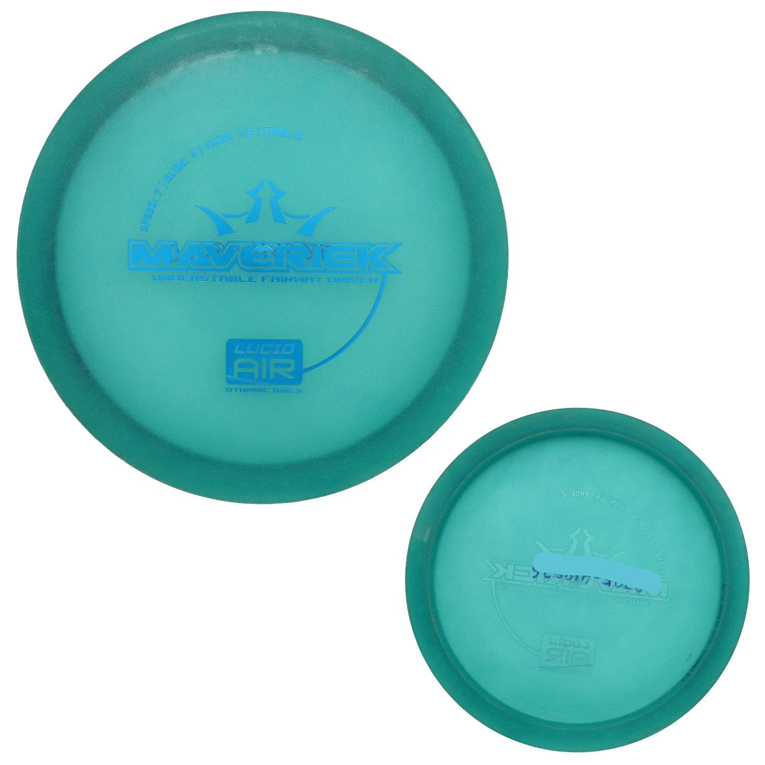 Disc Replay - Dynamic Discs Lucid Air Maverick - 1 - DodgerBlue/Orange/Purple/Turquoise