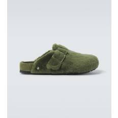 Birkenstock 1774 Boston 1774 shearling-lined suede mules