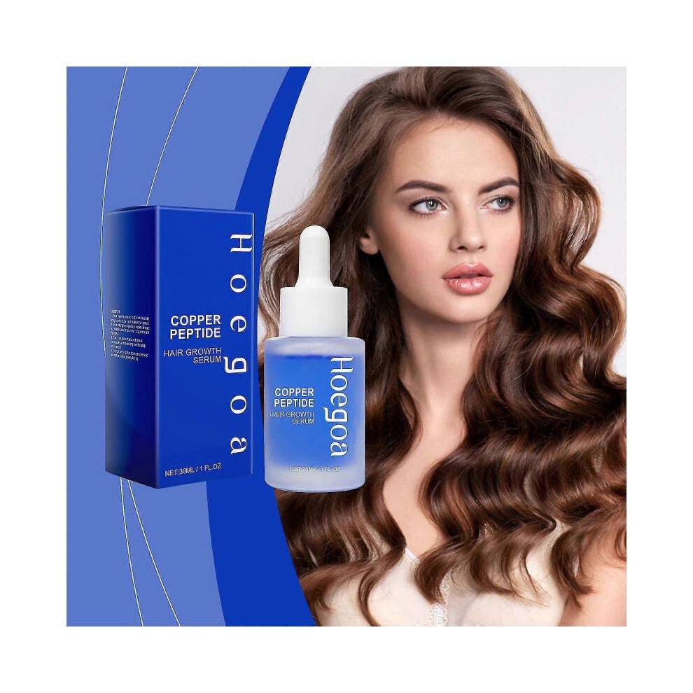 (3pcs) Copper Peptide Hair Regrowth Formula GHK-CU & AHK-CU, Copper Peptide Hair Growth Treatment Serum For Men and Women