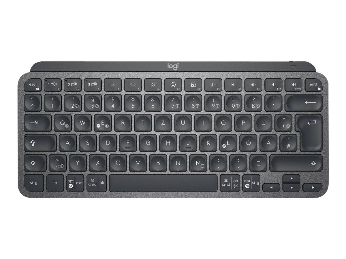 Logitech MX Keys Mini Tastatur Ja Trådløs Tysk --> I externt lager, forväntat leveransdatum hos dig 17-07-2026