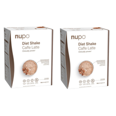 Nupo - 2 x Diet Shake Caffe Latte 12 Portioner - Klar til levering - Prismatch