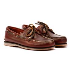 Timberland Classic 2 Eye Men's Rootbeer Boat Shoes - UK 6 / EU 39.5 / US 6.5