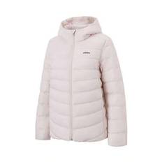 Adidas dunjacka dam höst- och vintersport varm kappa avslappnad tunn toppjacka - Babyrosa (L,M,S,XL,XS,XXL)