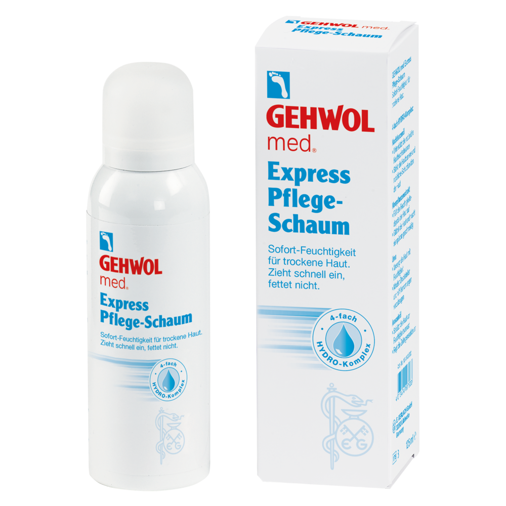 Gehwol Express foam 125 ml - GEHWOL Fodpleje - Gehwol, Mrkv. - Wellnessudstyr.dk