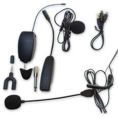 Trådløs Lavalier + Headset Mikrofon 40m