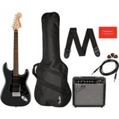 Squier Affinity Stratocaster HSS Pack LRL Charcoal Frost Metallic
