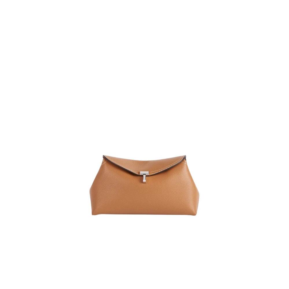 TotêMe T-Lock Clutch - Tasker - Dame - Brun - ONE SIZE - Uld
