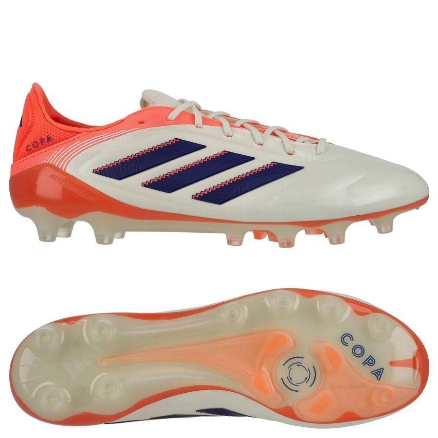 adidas Copa Pure Elite Iii Ag Coral Blaze - Vit/lucid Blue/orange - Konstgräs (Ag) - ['Vit'] (46⅔)