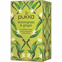Lemongrass &amp; Ginger Te 20 Påsar EKO