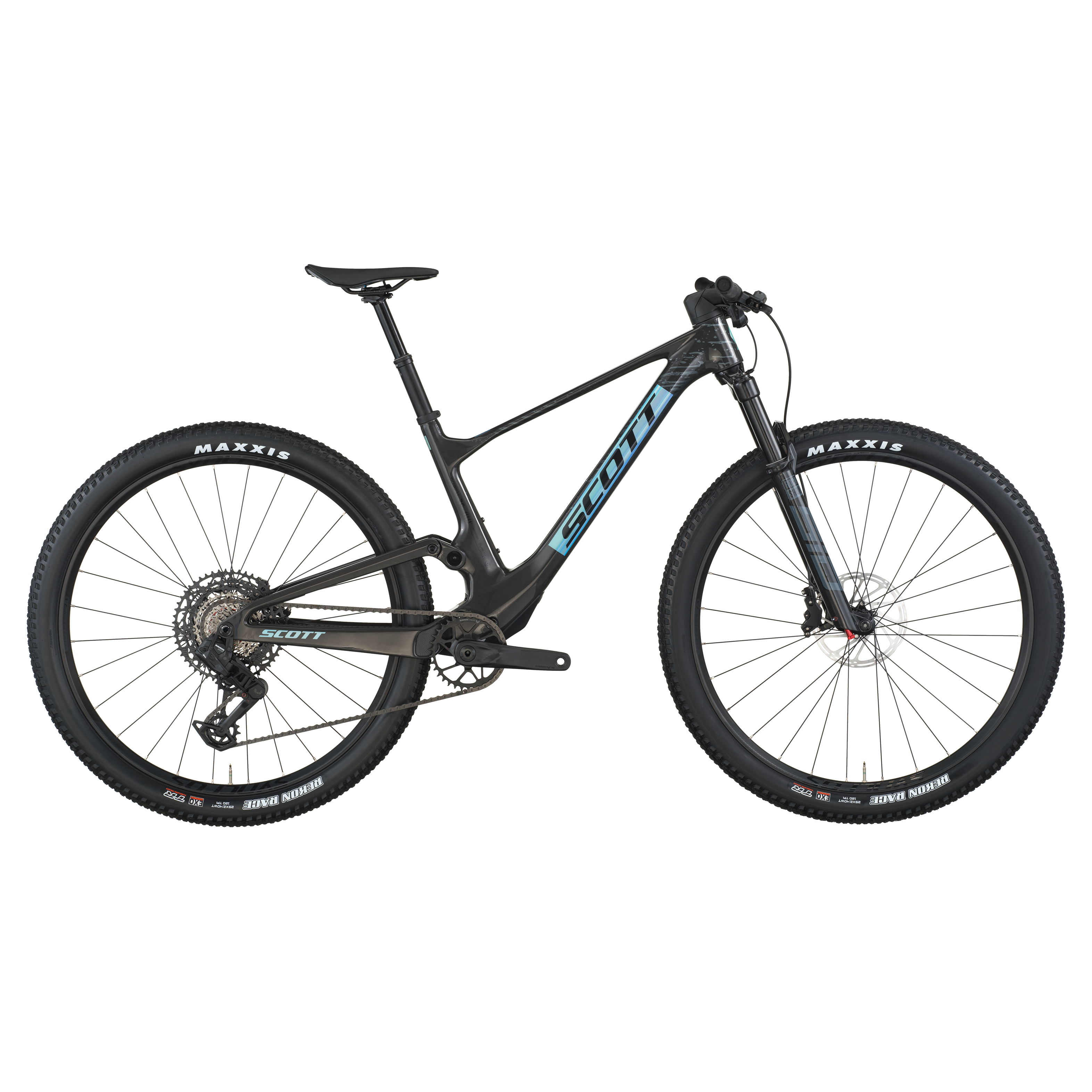 Scott Spark RC Team 2025 - Shimano XT 1x12sp - Syncros Silverton 2.5-30 - 119 / L / Carbon Black