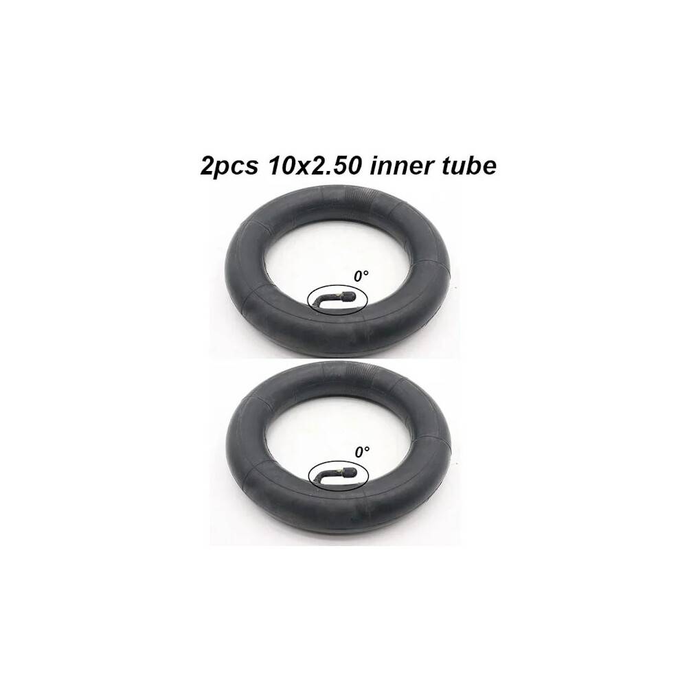 10x2/2.125 10x2.50 inderslange til 10x2 255x80 10x3.0 80/65-6 dæk 10 tommer elektrisk scooter løbecykeldæk 2 stk. 10x2.50 0D