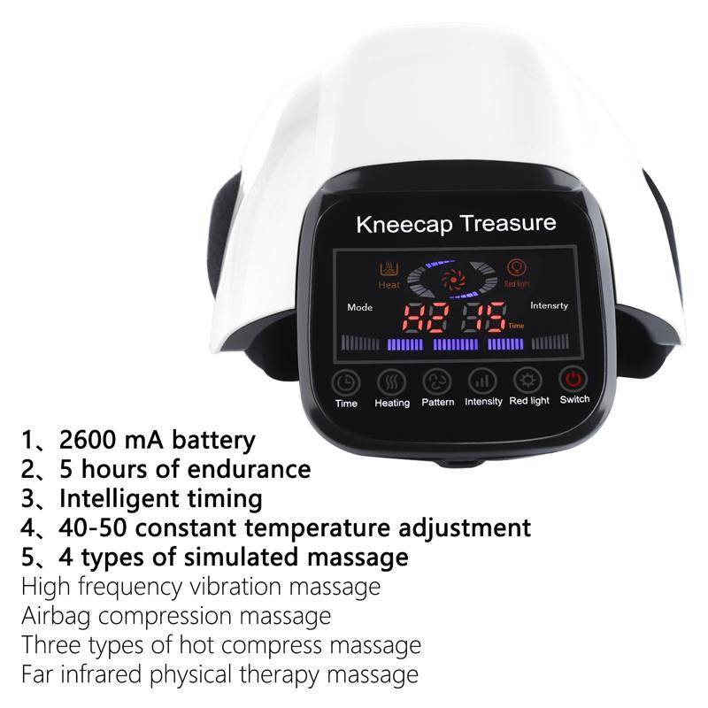 Electric Heating Knee Pad Air Pressotherapy Massager Leg Joint Infrared Therapy Arthritis Pain Relief Knee Temperature Massage vit