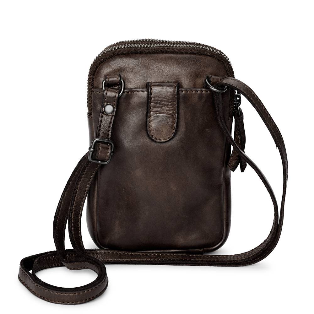Pia Ries Mobil crossbody brun.