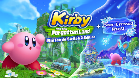 Kirby and the Forgotten Land – Nintendo Switch 2 Edition + Star-Crossed World – Nintendo Switch 2 Upgrade Pack ()