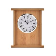 Wm.Widdop Bamboo Wood Mantel Clock One Size brun