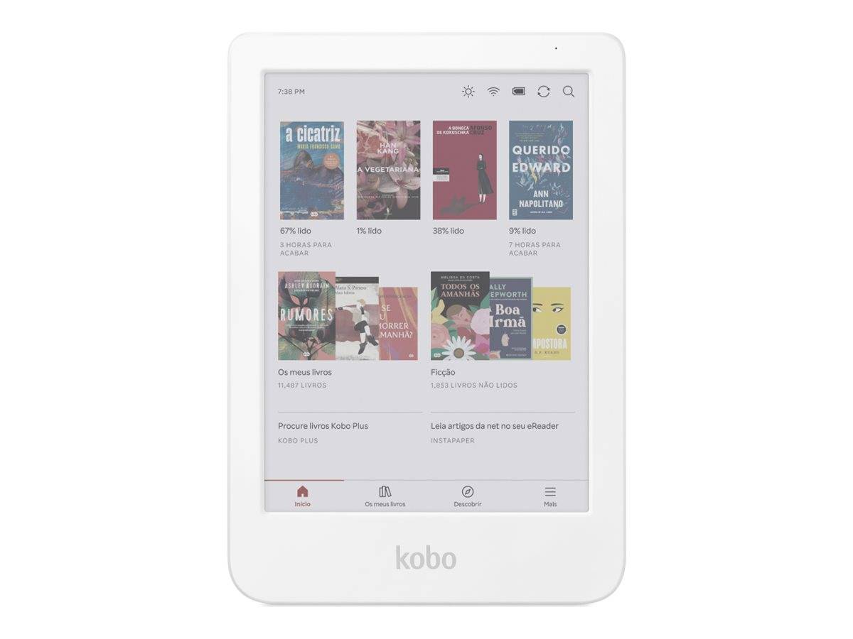 Kobo Clara Colour 6" 16GB Hvid --> I externt lager, forväntat leveransdatum hos dig 03-03-2026