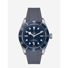 FKM Rubber Watch Strap for Tudor Black Bay Fifty-Eight 79030B Navy Blue | Wristbuddys.com Grey